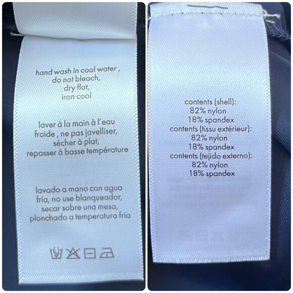 Danielle Bernstein Blue Milkmaid Adjustable Spaghetti Straps Dress Size Small - Picture 12 of 13